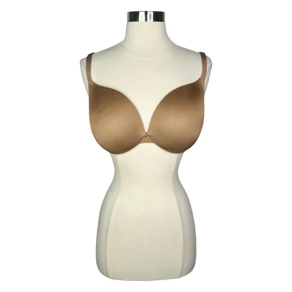 SKIMS Ultimate Push Up Plunge Bra - Size 36DD - Sienna - Picture 2 of 6